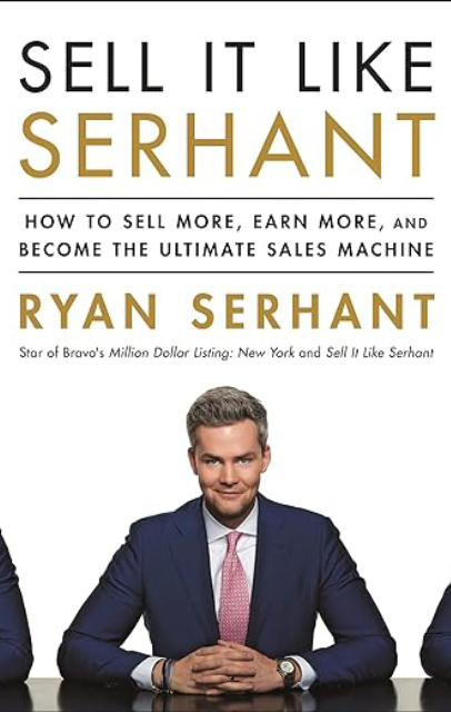 Carátula del libro Sell it like Serhant