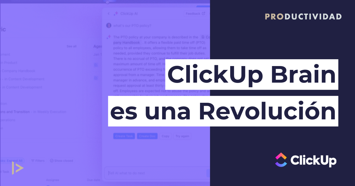 ClickUp Brain es una revolución